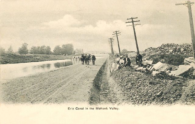 Erie Canal in the Mohawk Valley, 1905