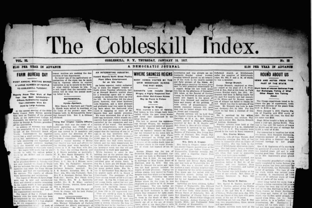 This day in Mohawk Valley history January 18