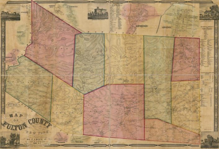 Map of Fulton County, New York : from actual surveys, 1856