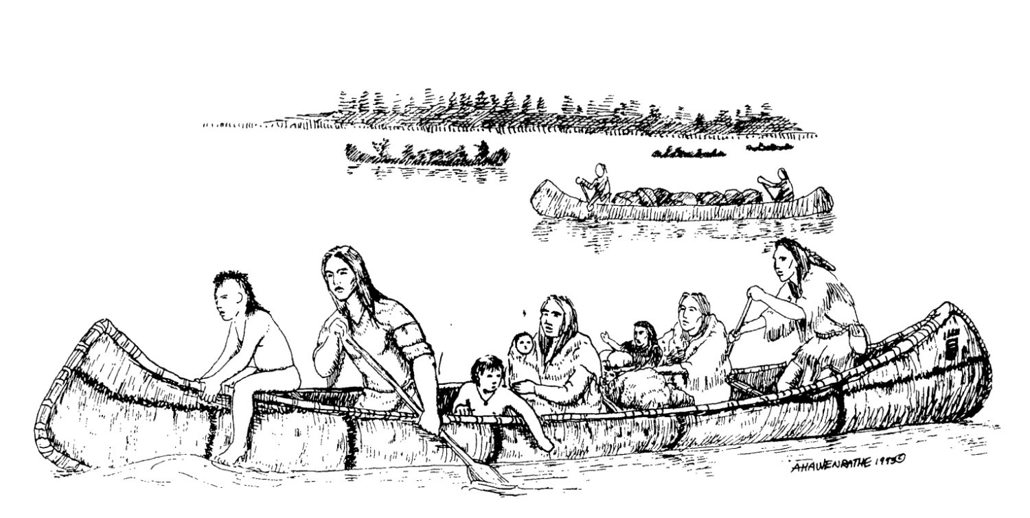 The Mohawk Migration to the Village of Prayer