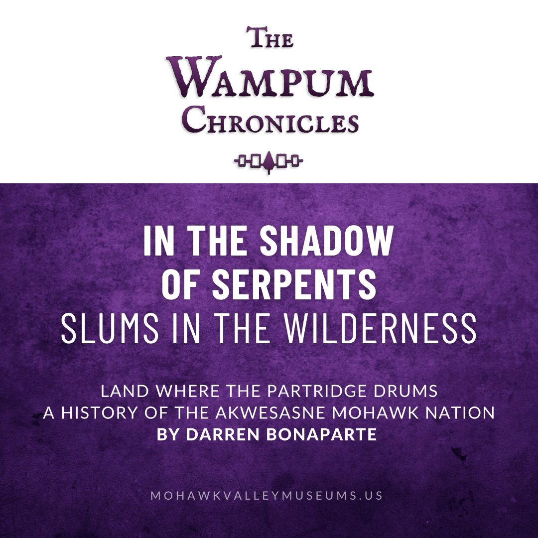 The Wampum Chronicles In the Shadow of Serpents Slums in the Wilderness by Darren Bonaparte