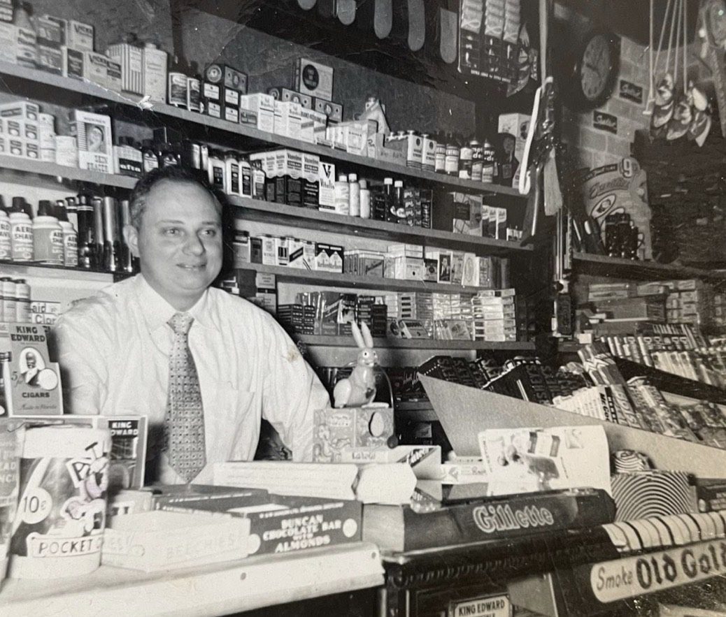 The Main Street in Little Falls, NY, circa 1955-1965
