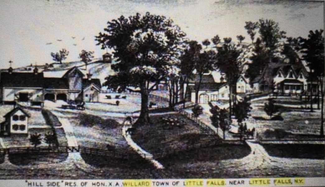 Hill Side Farm | Eatonville, NY | Present -day 173 Dise Road, with the property owned by Barbara Pelzer. He purchased the farm on June 1, 1858, for the sum of $1,220. His grandparents, Honorable Evans and Phebe Belknap Wharry, bought this land near Little Falls, NY in 1785.