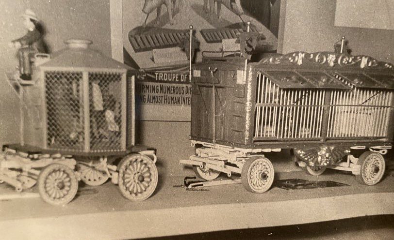 Golden Age animal circus wagons