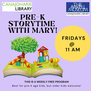 Pre-K Storytime with Mary at Canajoharie Library
