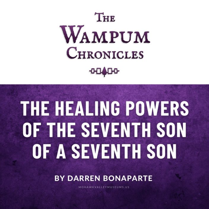 The Wampum Chronicles: The Healing Powers of the Seventh Son of a Seventh Son by Darren Bonaparte