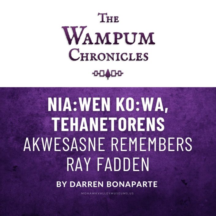 The Wampum Chronicles by Historian and author, Darren Bonaparte