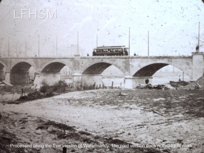 East Hekimer Trolley Viaduct Bridge - NYS Route 5, Herkimer, New York. Photo courtesy of the Little Falls Historical Society Museum.
