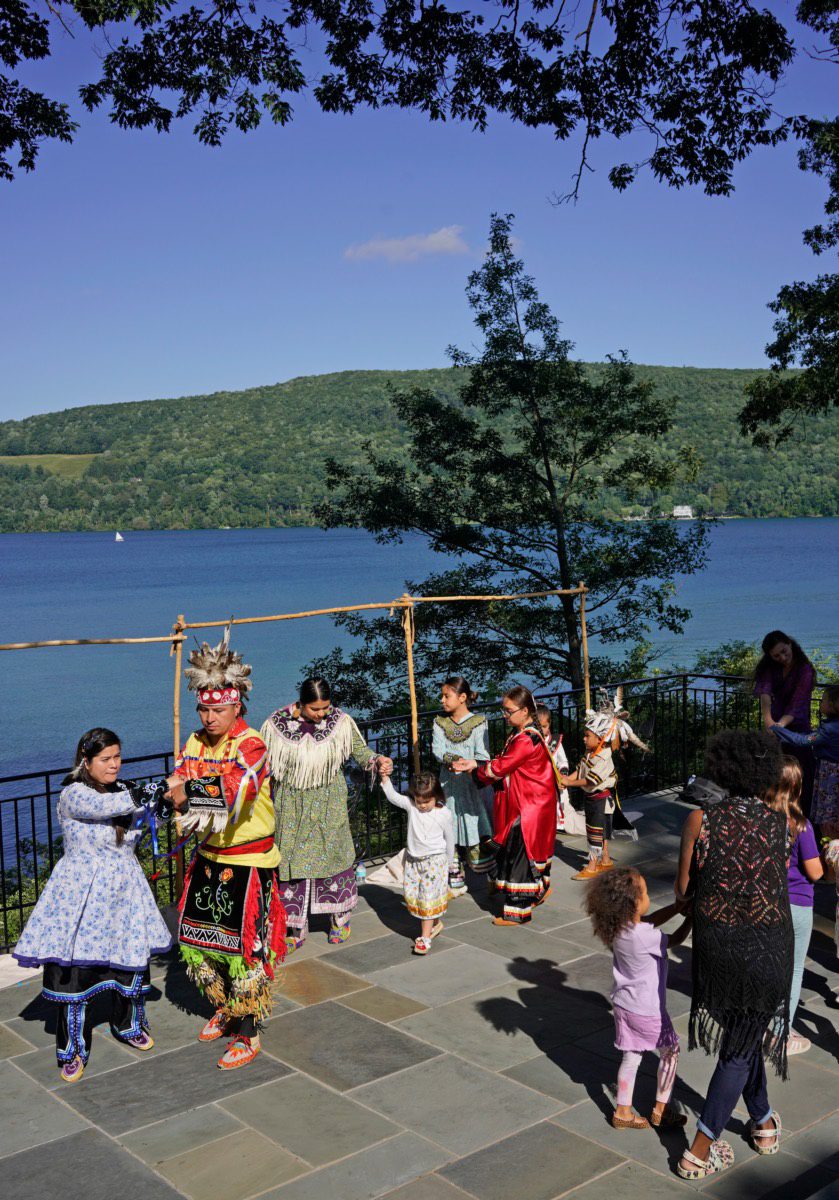 Chris Thomas and His Smoke Dancers performing at Fenimore Art Museum’s Celebrate Native America event in 2023.