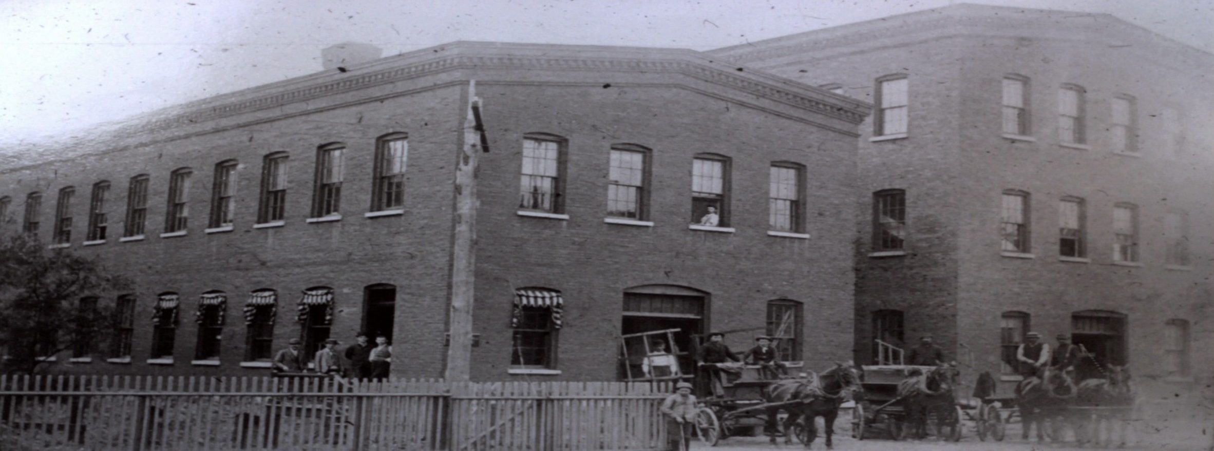 The Victor Knitting Mills, courtesy of the Little Falls Historical Society.