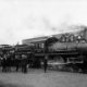 DeWitt Clinton Train and Engine No. 999, Albany (July 1911) Source: New York State Archives, New York (State). Department of Education. Division of Visual Instruction. Instructional lantern slides, ca. 1856-1939. Series A3045-78, Test Slides, No. 13858.