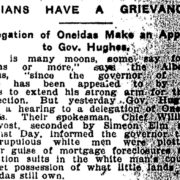 The Utica Daily Press article on October 17, 1907. Source: NYS Historic Newspapers.