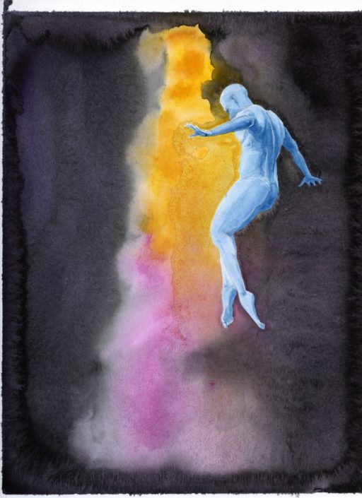 Justin Como. Flotsam [Watercolor]