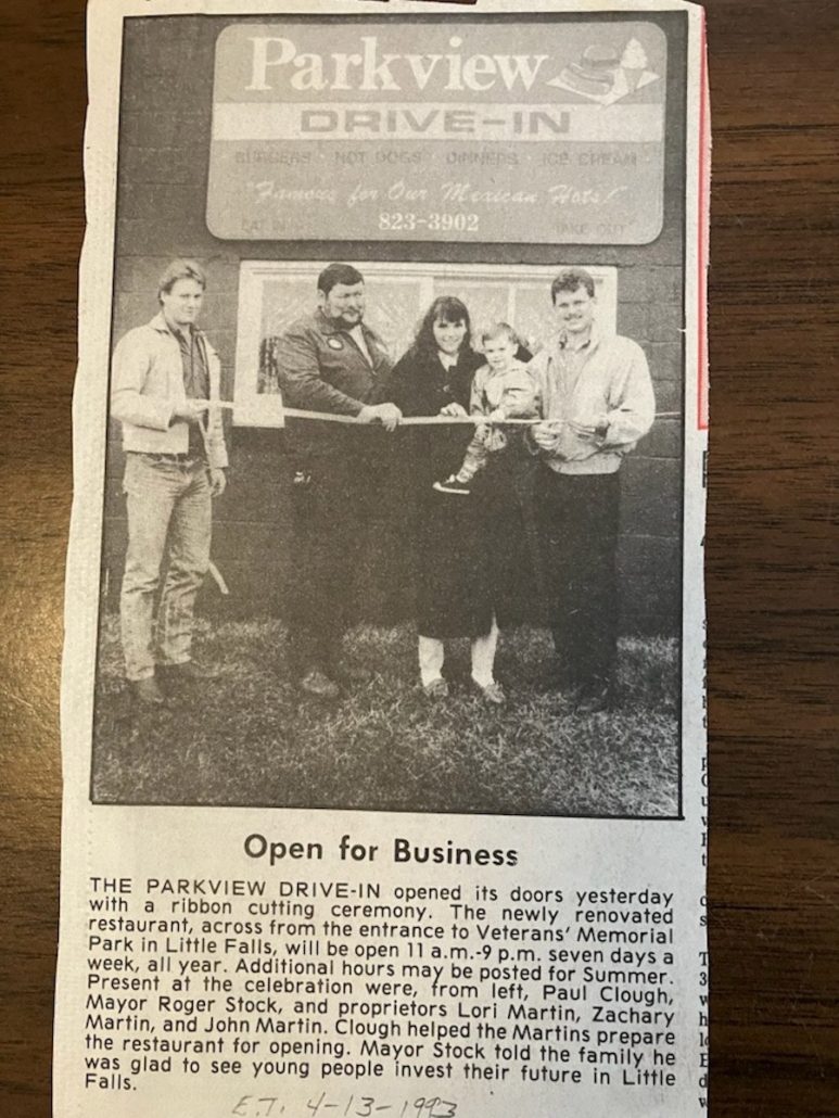 1993 Evening Times article