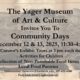 Yager Museum of Art and Culture will host its annual Community Day