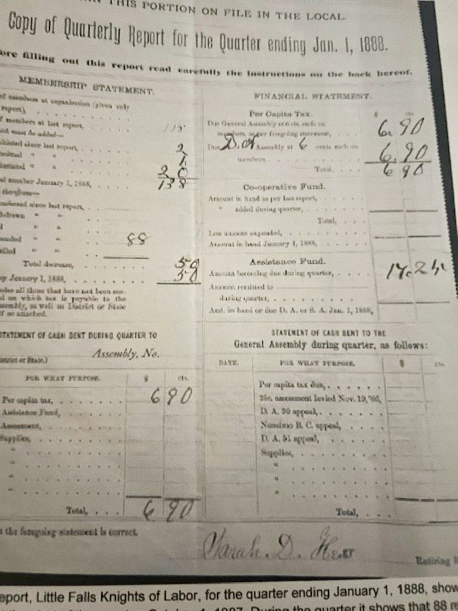 88 union members were suspended from membership since September 30, 1886 either for nonpayment of dues or for improperly returning to work in violation of the union’s order that all members stay out of work until all members were reinstated.