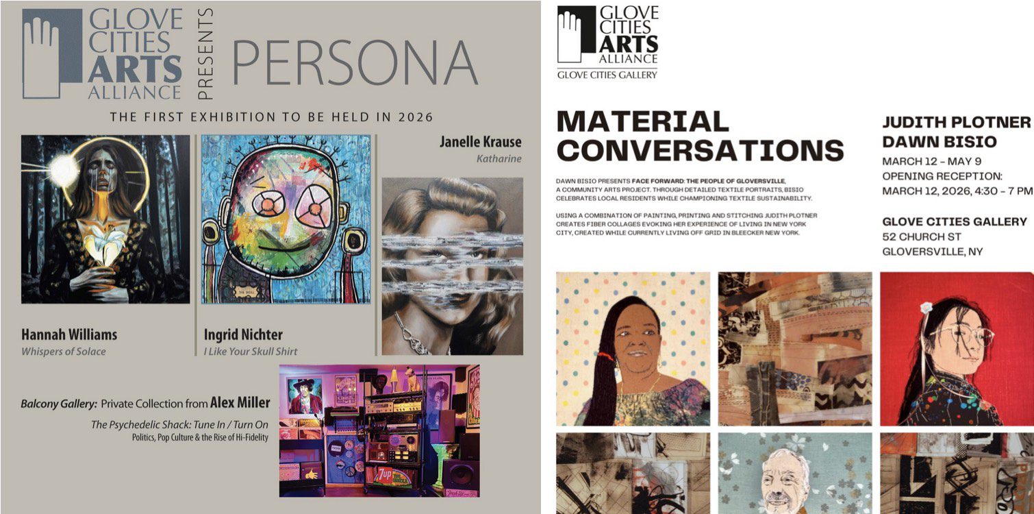 Photo courtesy of the Glove Cities Arts Alliance.