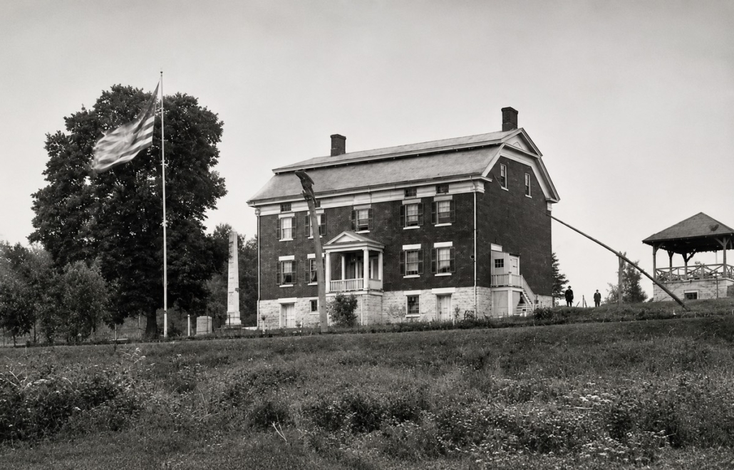 FIGURE 1.3General Nicholas Herkimer Home, Historic View. Courtesy of Little Falls Historical Society Museum.