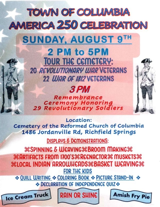 Town of Columbia America 250 Celebration