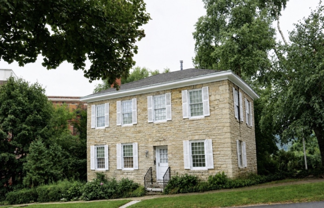 FIGURE 2.12The First Schoolhouse. Photograph © Elizabeth Spraker.
