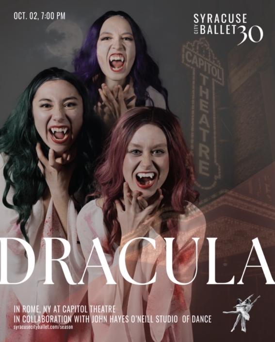 SYRACUSE CITY BALLET BRINGS DRACULA TO ROME SYRACUSE CITY BALLET BRINGS DRACULA TO ROME